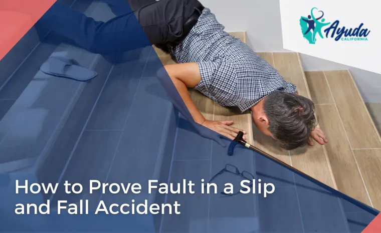 how to prove fault in a slip and fall accident