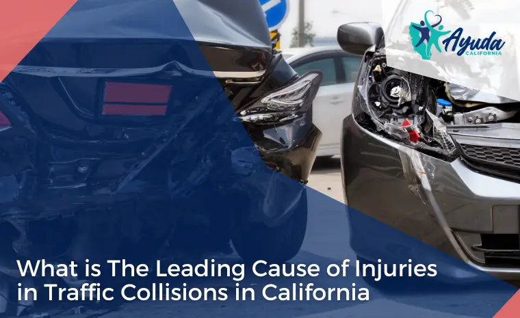 what is the leading cause of injuries in traffic collisions in california