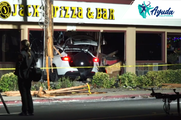 Car Crash at Manteca Pizzeria