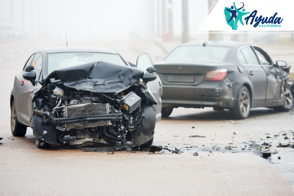 accidente en la autopista de Stockton