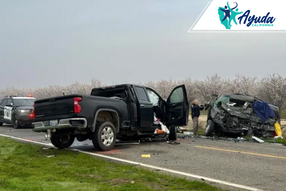 accidente de auto en california