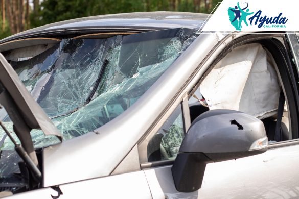 accidente automovilístico en Fresno