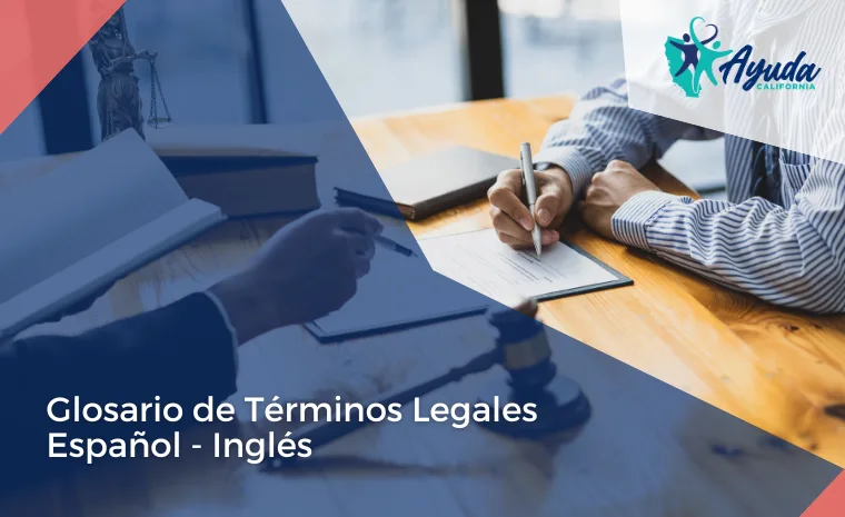 Glosario de Términos Legales Español - Ingles