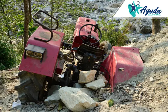 collision with tractor in Lockeford