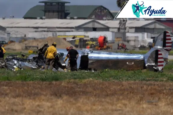 accidente aéreo en California