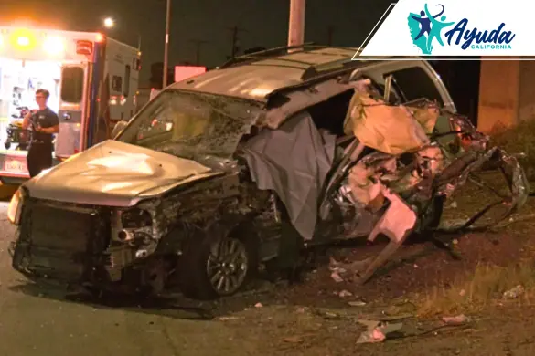 accidente de múltiples vehículos