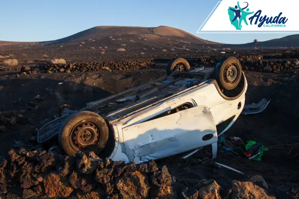 choque con volcadura en la I-680 Walnut Creek