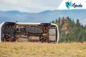 volcadura en Interstate 15