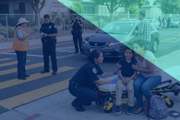 Accidentes Peatonales Escolares en California Leyes Clave
